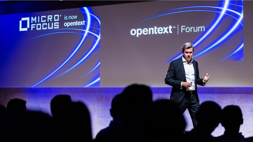 mario2t's tweet card. La familia #opentext sigue creciendo, así como el número de soluciones que ofrecemos para resolver los problemas de nuestro clientes. #microfocus no solo trae grandes y contentos clientes, soluciones...