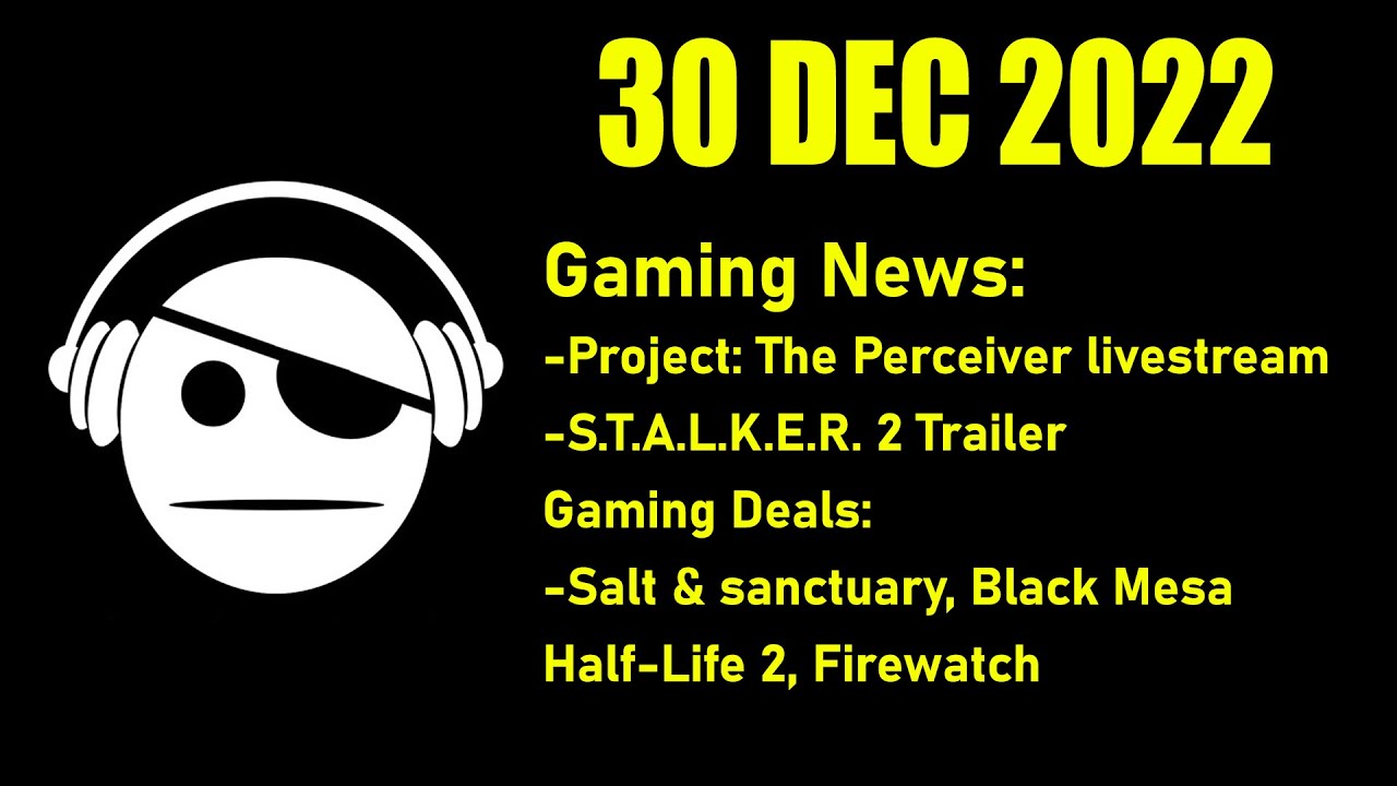 KunamyMaster's tweet card. Gaming News | Project: The Perceiver | Stalker 2 | Gaming Deals | 30...