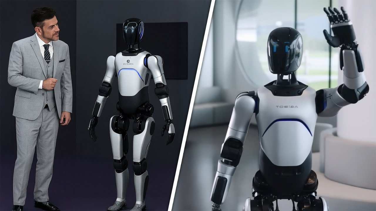 bamitav's tweet card. New AI Robot Acts Shockingly Human in Public