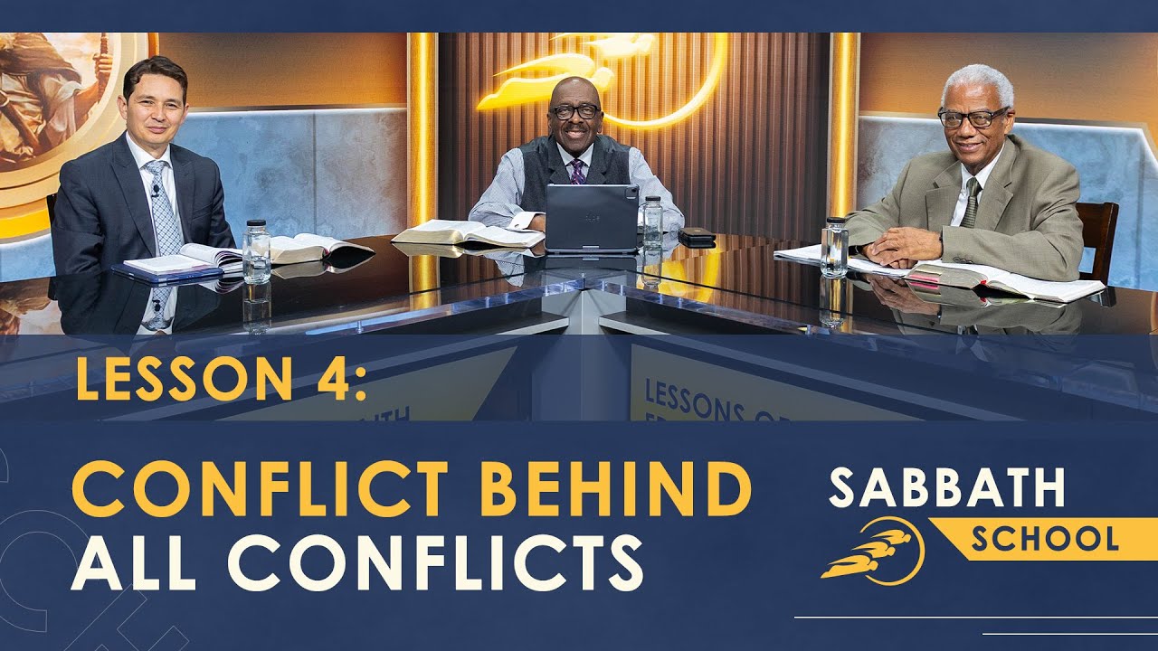 daisy_muniz18's tweet card. Lesson 4: The Conflict Behind All Conflicts – Joshua || SUMtv Sabbath...