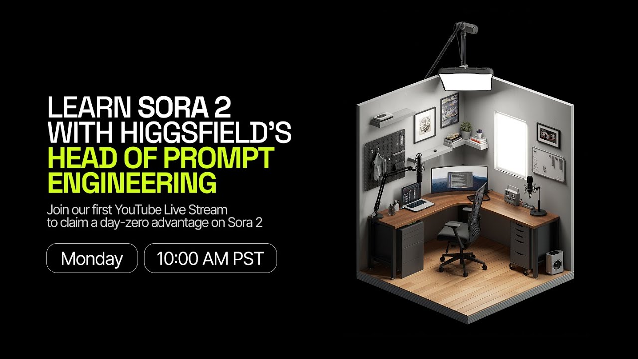 higgsfield_ai's tweet card. Master Sora 2 for AI Commercials And Grow Audience