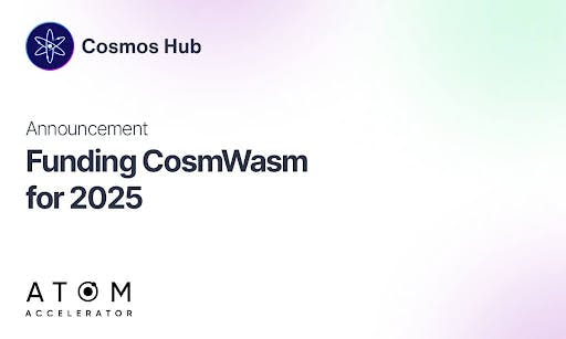 hackernoon's tweet card. CosmWasm, developed by Confio since 2020, powers smart contract functionality for nearly 100 chains, enabling developers to create decentralized applications (d