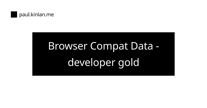 Paul_Kinlan's tweet card. Web compatibility is a major developer concern. While projects like Compat 2021 aim to address these issues, data-driven analysis is crucial for understanding the web's evolving compatibility...