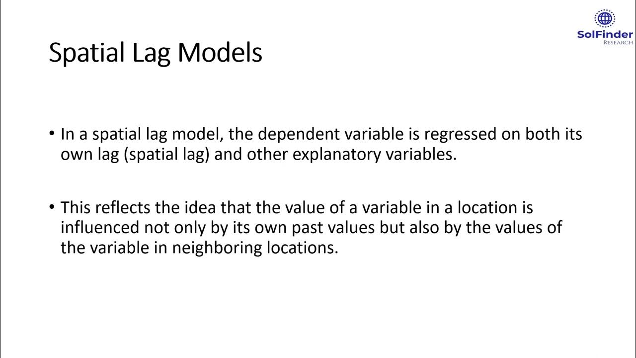 SolfinderR's tweet card. Spatial Econometrics