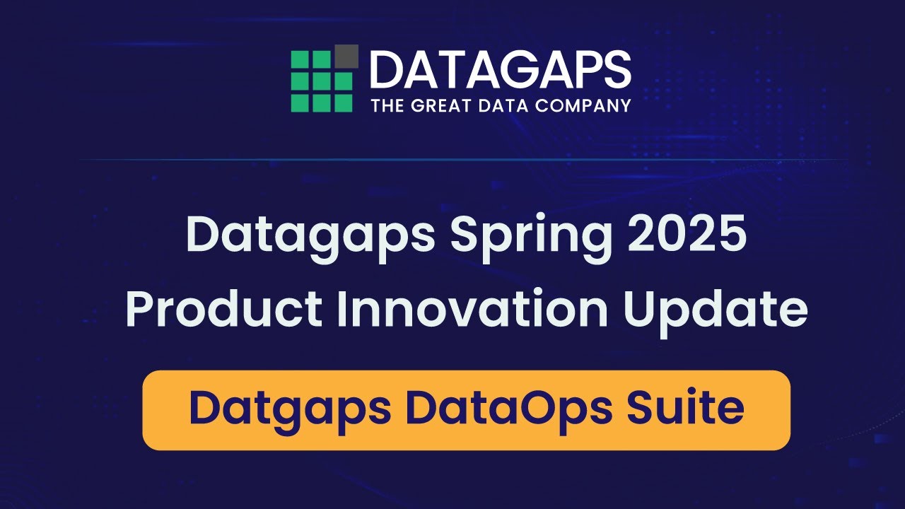 DatagapsTeam's tweet card. Datagaps Spring 2025 Product Innovation Update - Webinar
