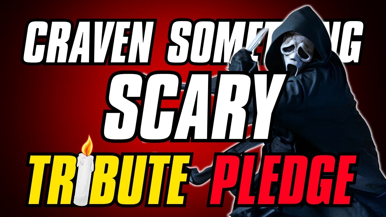 GinjaNinja_JK's tweet card. CRAVEN Something Scary Tribute Pledge LIVESTREAM EVENT