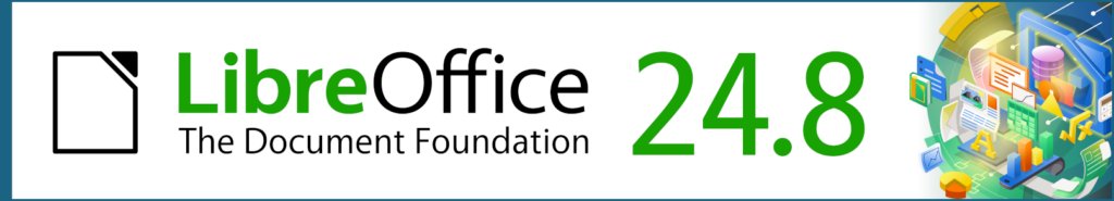 LibreOfficear's tweet card. The new major release provides a wealth of new features, plus a large number of interoperability improvements Berlin, 22 August 2024 – LibreOffice 24.8, the new major release of the free, volunteer...