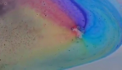 RelaxInStyle2's tweet card. 💬 0  🔁 0  ❤️ 0 · Rainbow Paw Bath Bomb