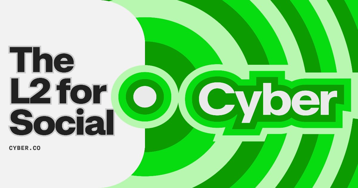 Angcrypt's tweet card. Cyber - The Social Layer 2 with Restaking