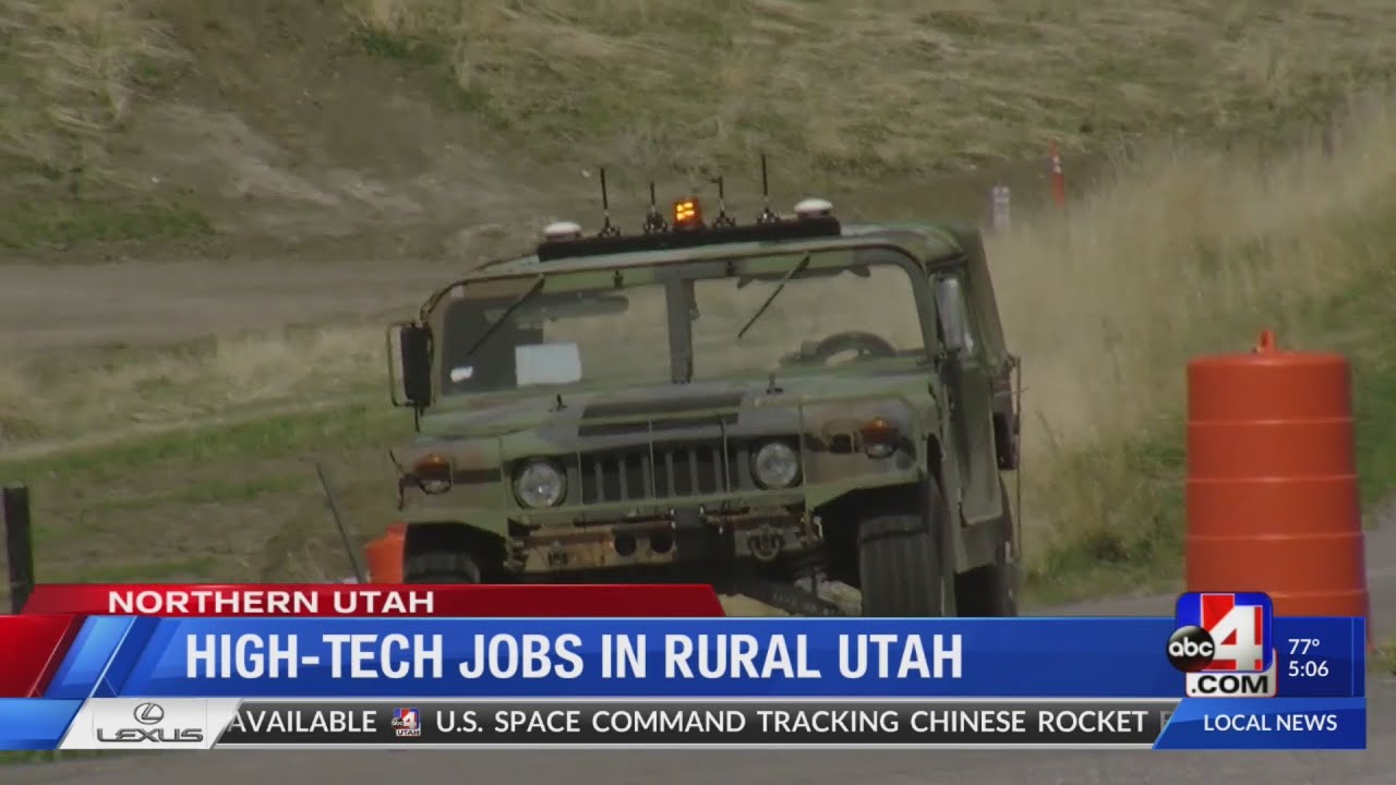 RobotCEO's tweet card. Autonomous vehicles, high-tech jobs in rural Utah