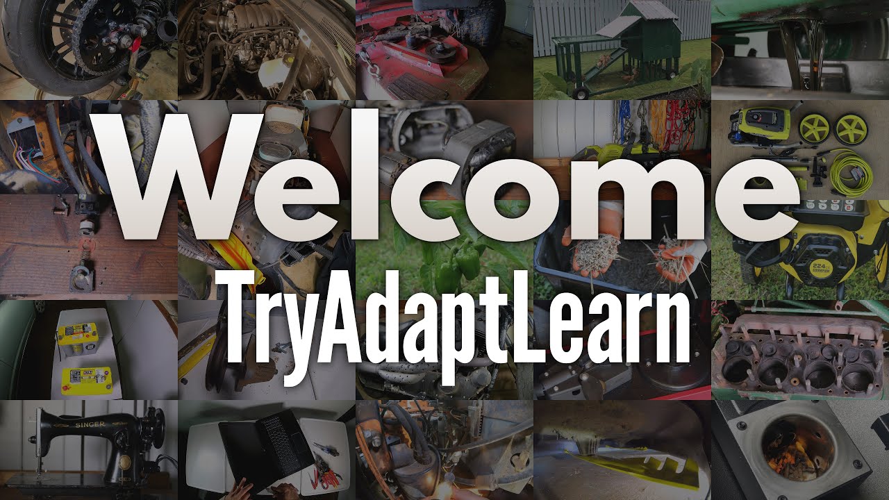 TryAdaptLearn's tweet card. Welcome to the TryAdaptLearn channel