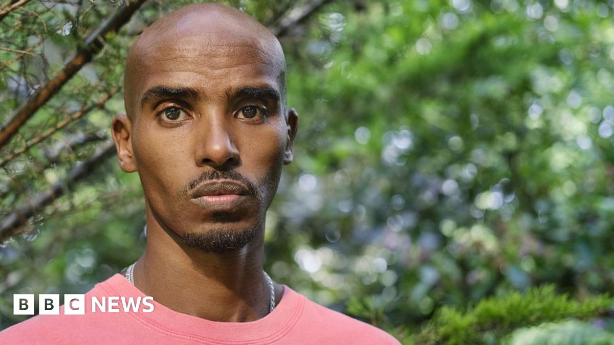 BBCBreaking's tweet card. The Olympic star says the name Mohamed Farah was given to him by a stranger who flew him to the UK.