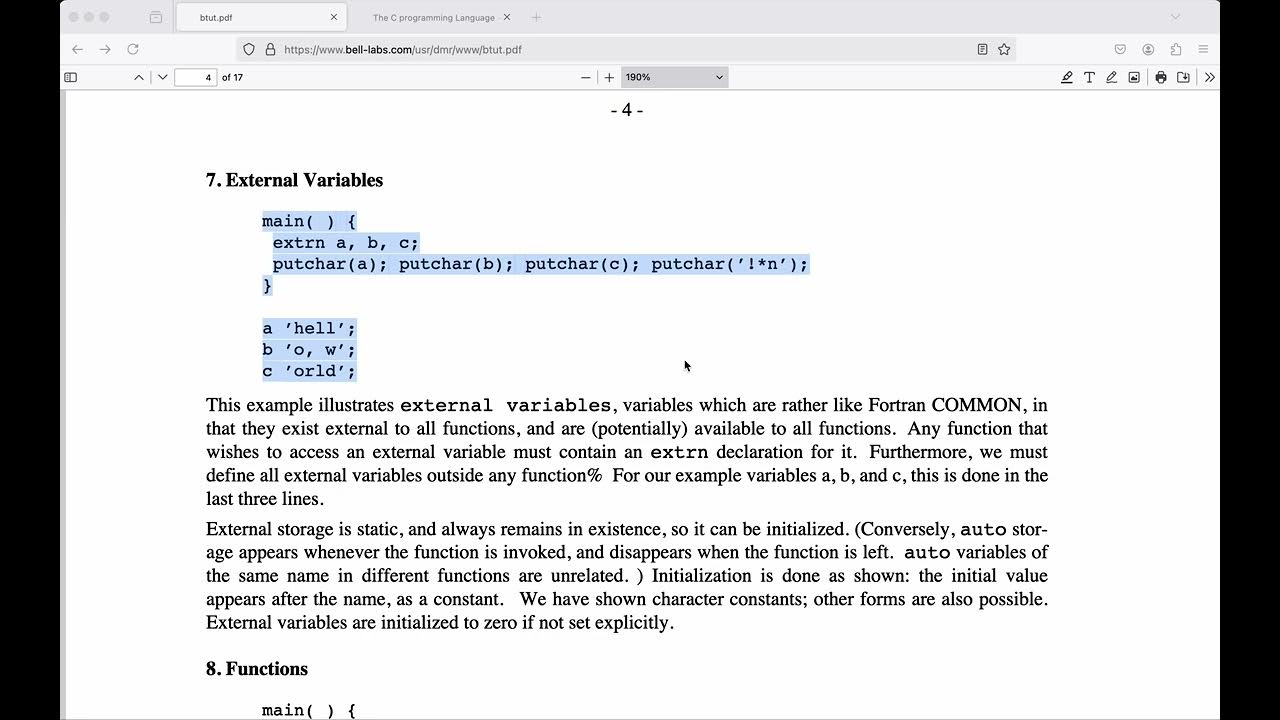 100DaysOfCodeIO's tweet card. Origins of 'Hello, World!' program