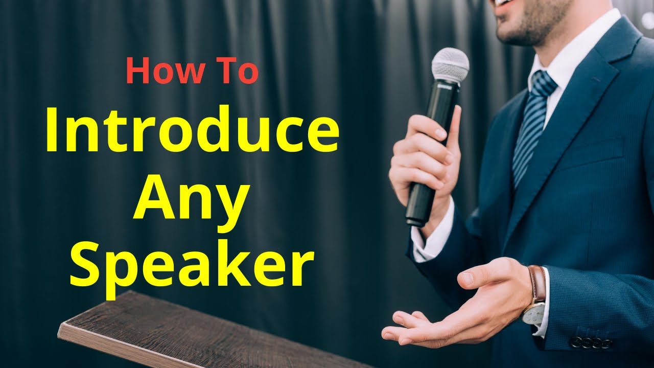 MagicCoach's tweet card. How To Introduce Any Speaker