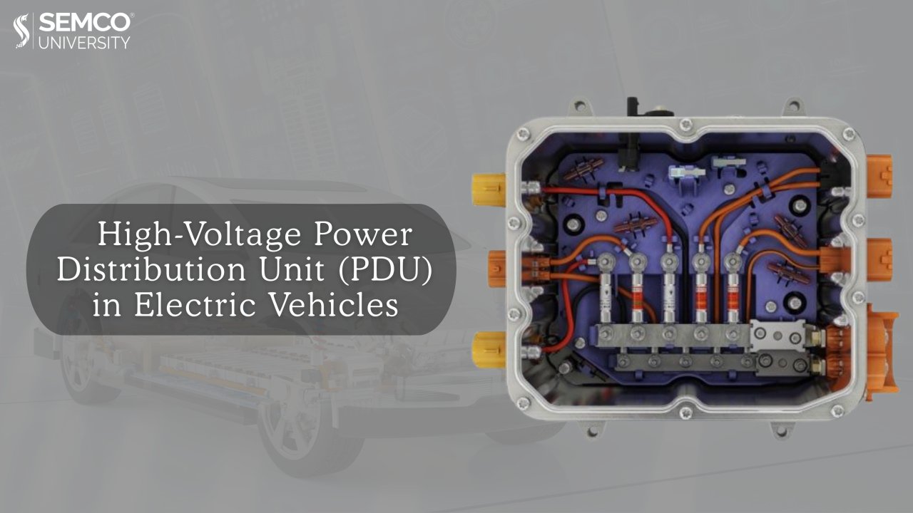 Semcouniversity's tweet card. In the complex architecture of a new energy vehicle, where high-voltage electricity powers propulsion and ancillary systems, one component stands as a critical intermediary: the High-Voltage Power...