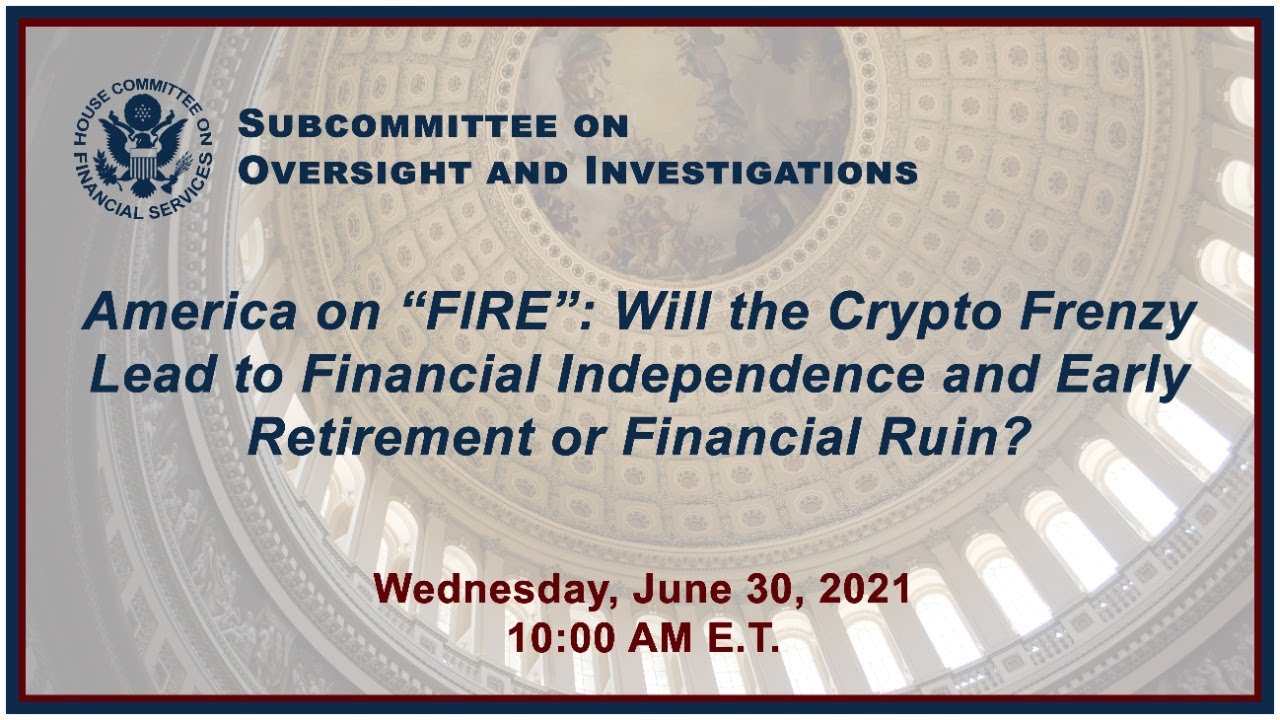 thecppzoo's tweet card. Hybrid Hearing - America on “FIRE”: Will the Crypto Frenzy Lead to...