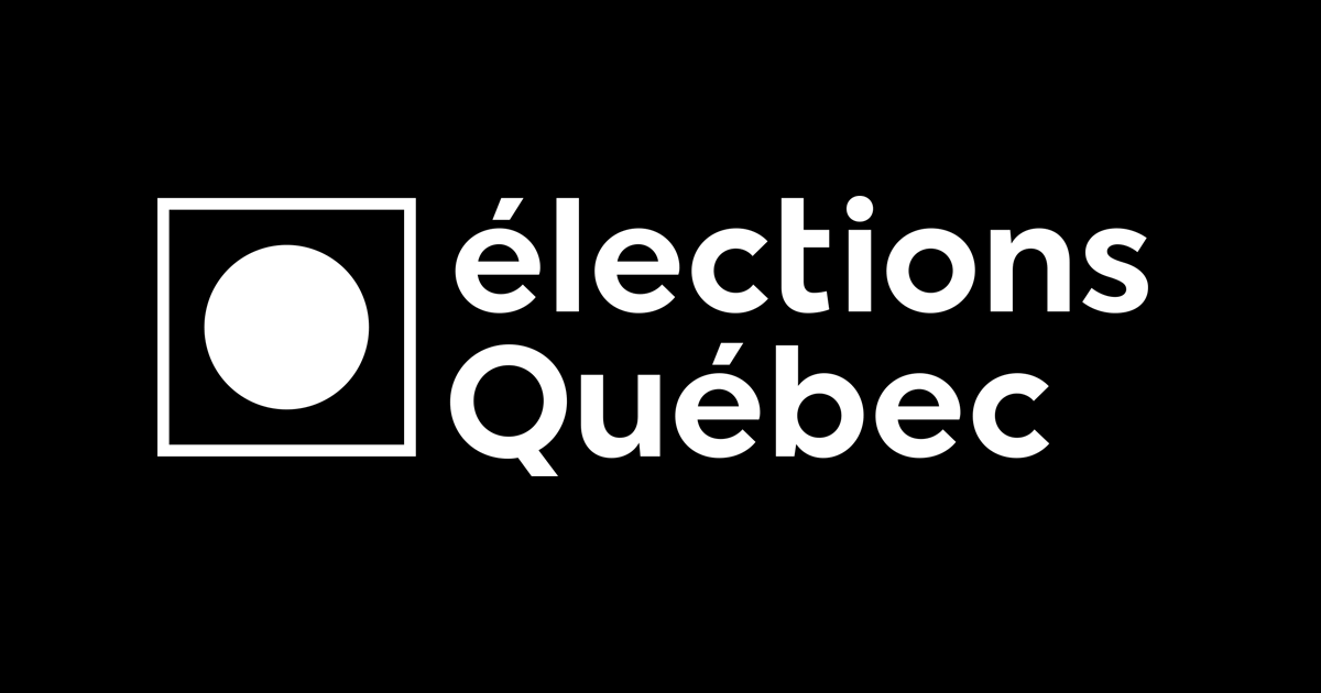 electionsquebec's tweet card. Élections Québec diffuse les résultats, les statistiques et les taux de participation des élections récentes.