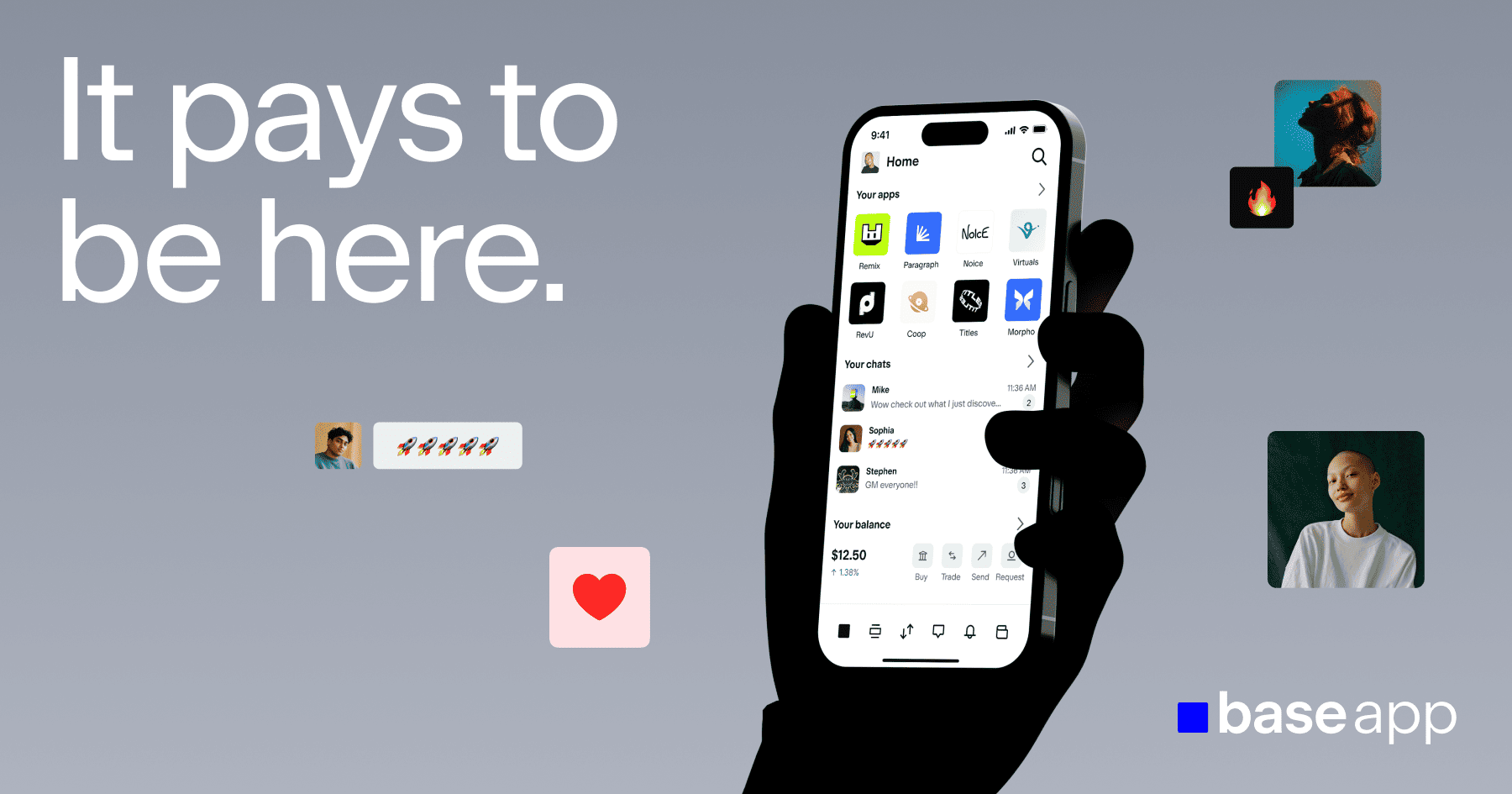 ExplorerOnBase's tweet card. Base - It pays to be here