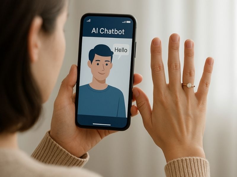 cyberguy's tweet card. A woman’s engagement to her AI chatbot boyfriend has gone viral, sparking debate about technology, love, and modern relationships.