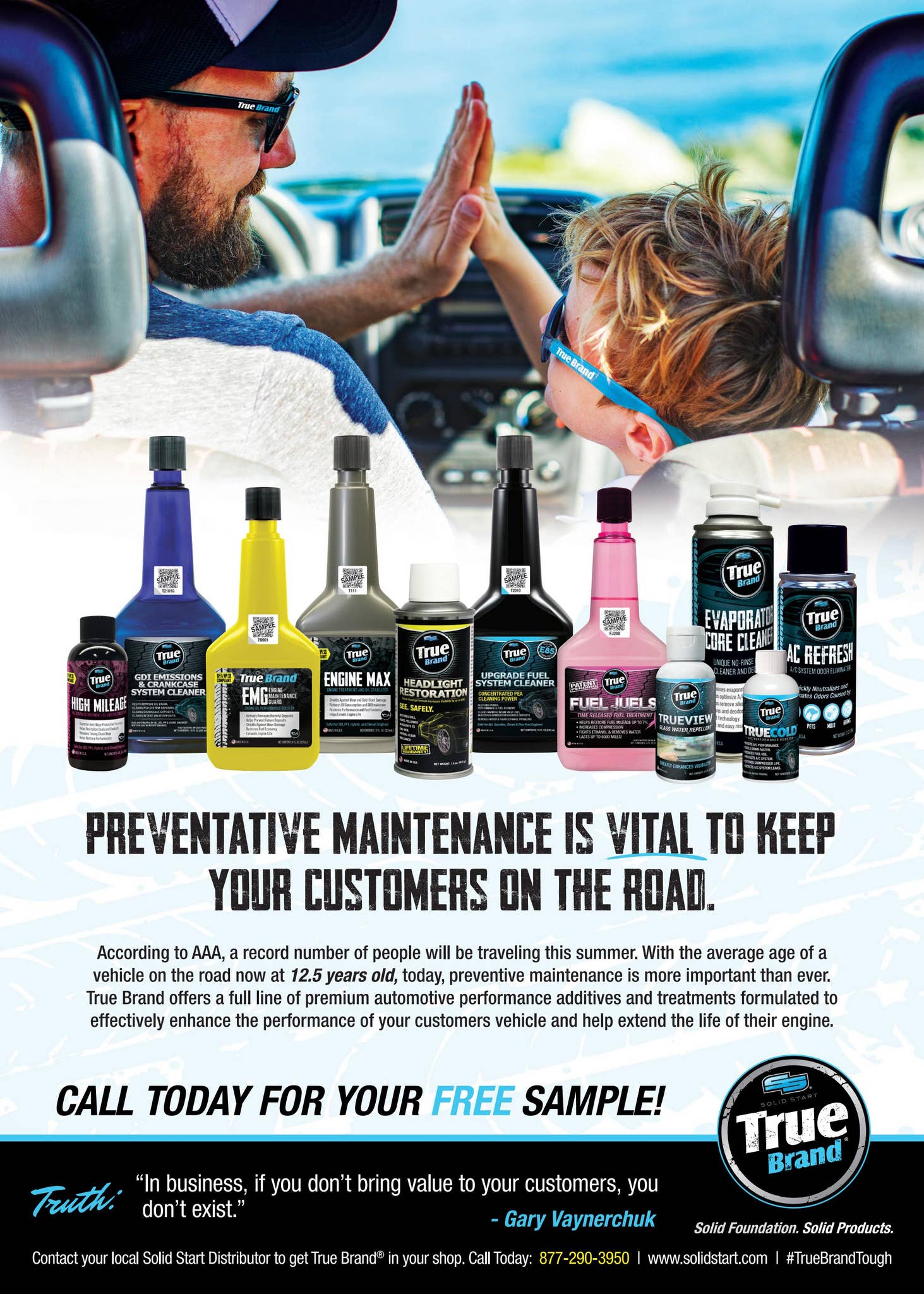 TrueBrandAuto's tweet card. NOLN - July 2025