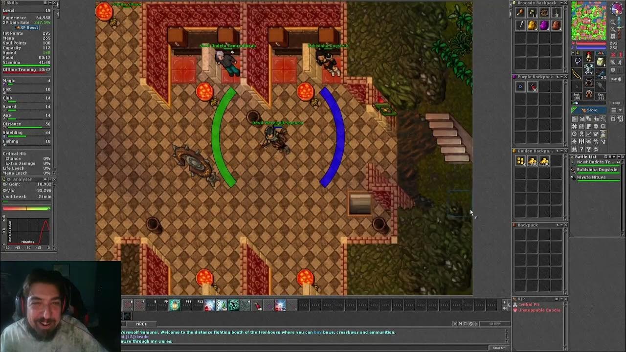 BrickJonesGame1's tweet card. Tibia - Melhores Momentos