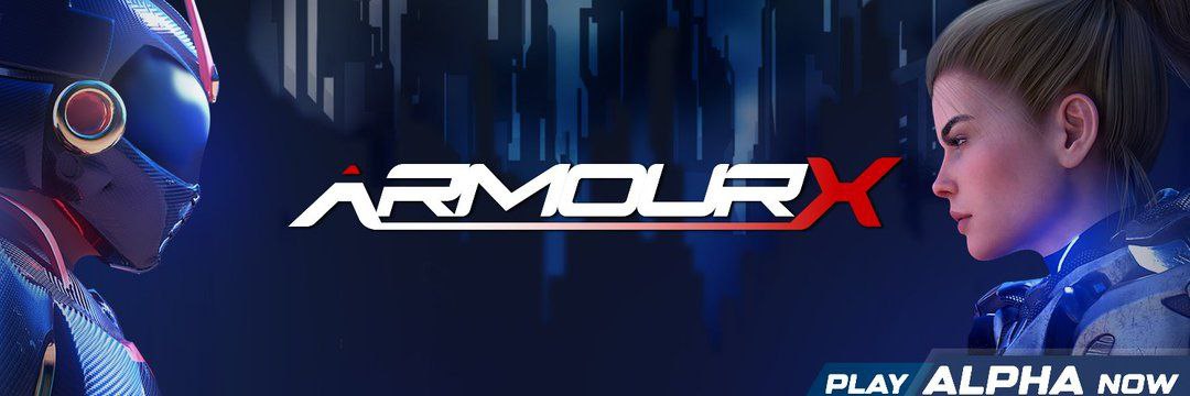 alphabotpremium's tweet card. ArmourX - *"⚔️Enter the Arena to face real opponents and fight each other in high-stakes, risk-to...