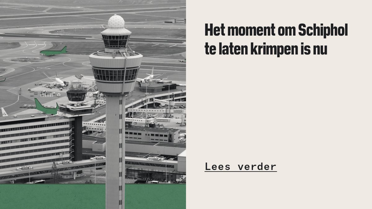 VincentVerloop's tweet card. Groei is al decennia het Leitmotiv in de luchtvaart. Luchtvaartmaatschappijen vliegen nu zelfs met lege kisten om hun toekomstige groei in stand te houden. Nederland heeft echter een unieke kans om...