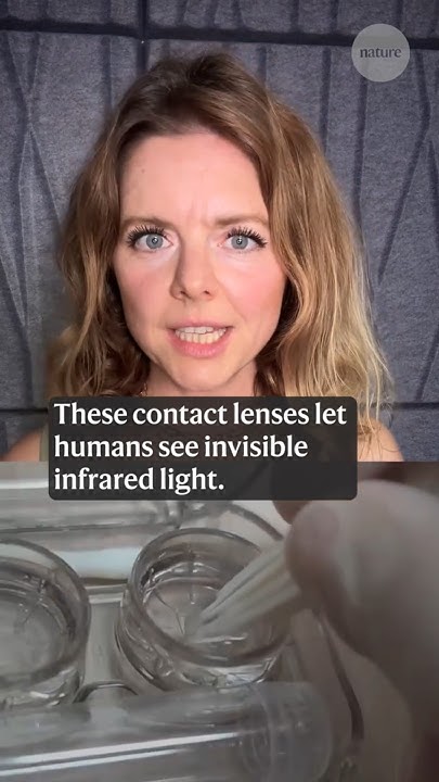 ManuComplexity's tweet card. These contact lenses give humans infrared vision