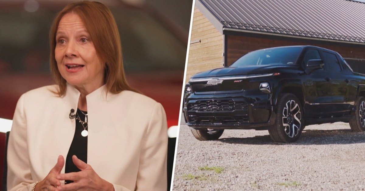 trackdirection's tweet card. Mary Barra, who is marking 10 years as CEO of General Motors, sits down with NBC’s Tom Costello to discuss leading the carmaker through the electric revolution and offering consumers choices to...
