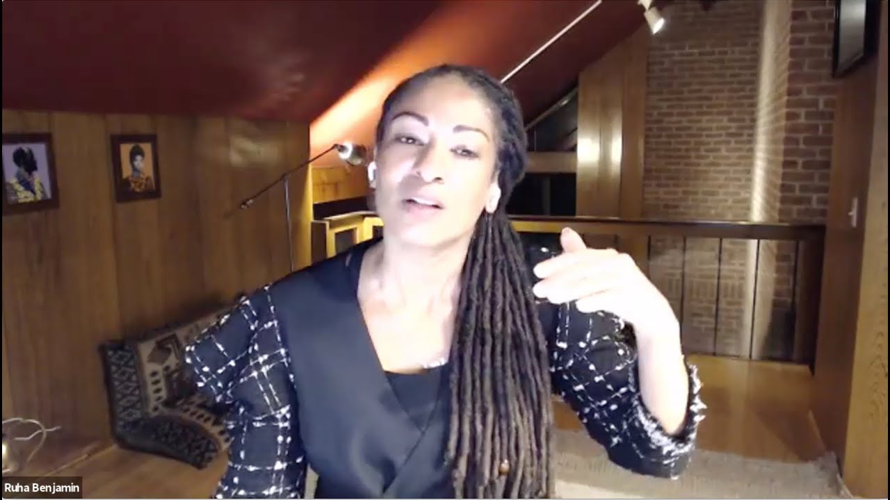 ScienceWriters's tweet card. 2020 Patrusky Lecture: Ruha Benjamin on "2020 Vision"