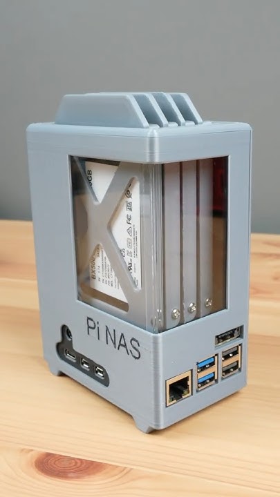 techgoat's tweet card. Building the Ultimate Pi 5 NAS: Easy Drive Swapping #techtok #raspb...