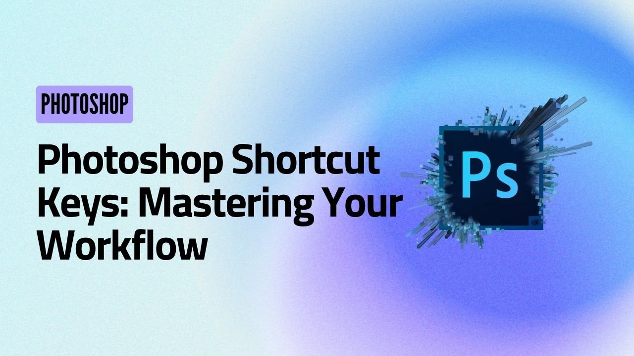 stackfindover's tweet card. Save time and streamline your workflow with these essential Photoshop shortcut keys. Learn how to use the most important shortcuts for your
