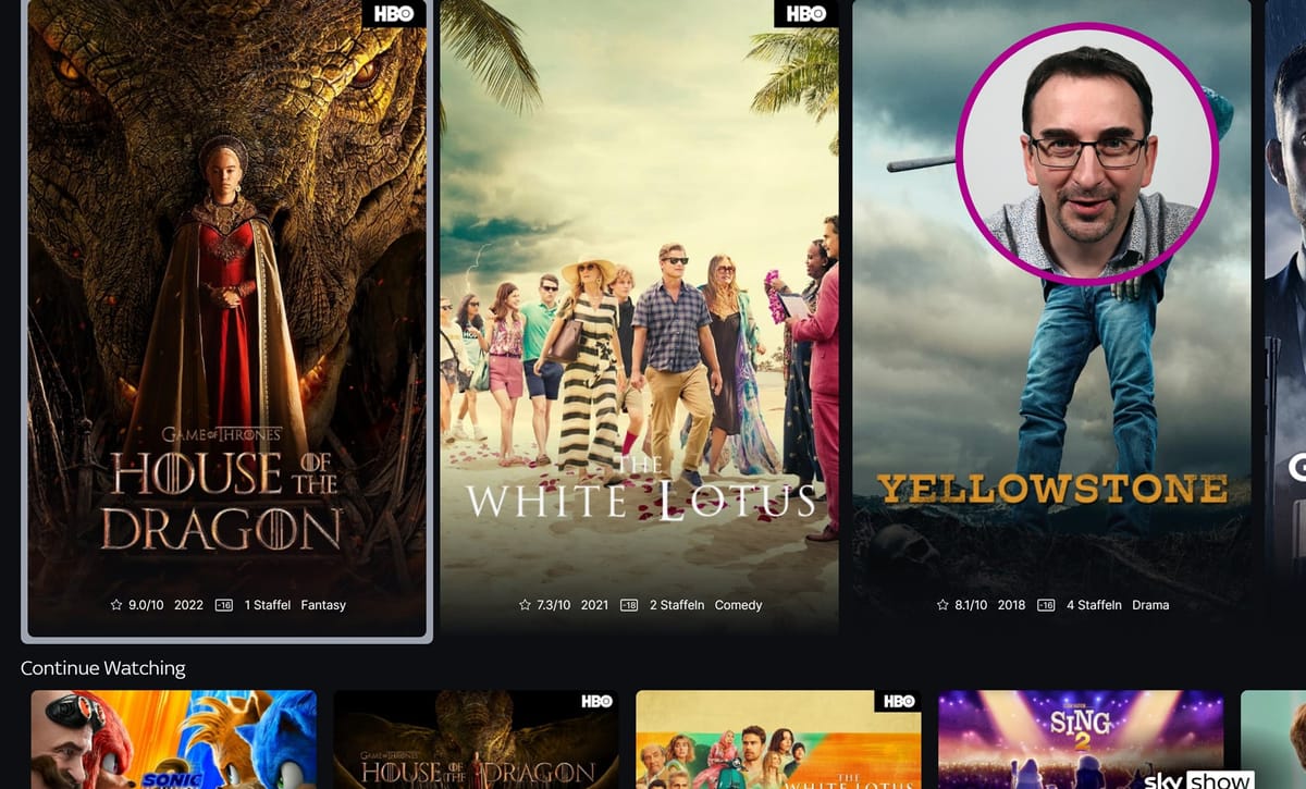 PascalFertigLos's tweet card. Seit März 2018 ist Sky in der Schweiz mit seinem eigenen Streaming-Dienst vertreten. In den Rubriken Sky Show, Sky Sports und Sky Store gibt es seither ein umfangreiches Angebot an…