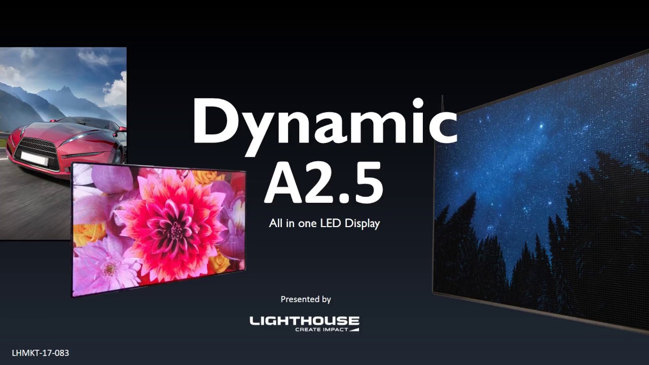 LighthouseLED's tweet card. Dynamic A series