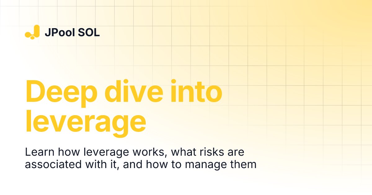 SOLA_node's tweet card. Learn how leverage works, what risks are associated with it, and how to manage them