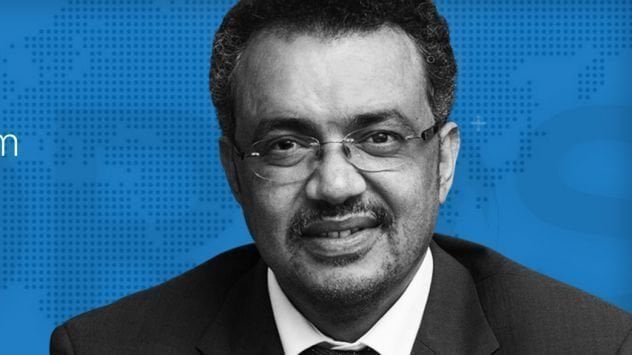 mlc_mlapis's tweet card. Call for the resignation of Tedros Adhanom Ghebreyesus, WHO Director General