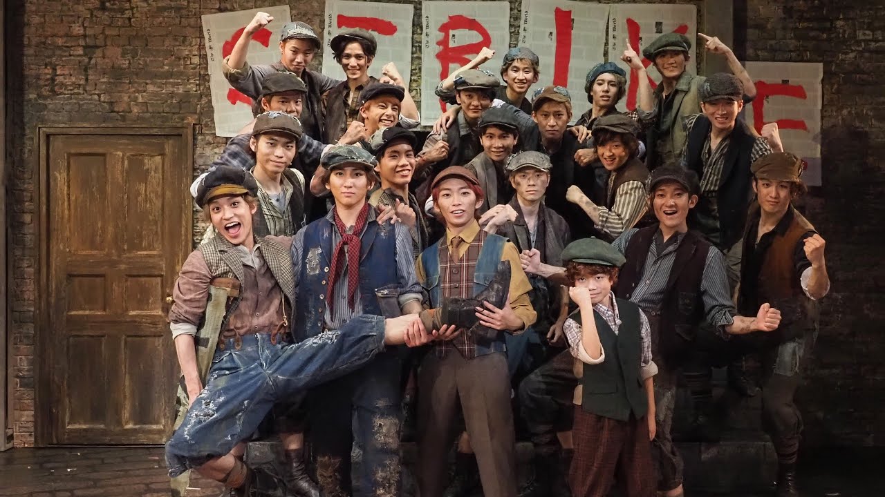 toho_stage's tweet card. NEWSIES JAPAN 2021 Official Trailer【舞台映像Ver.】