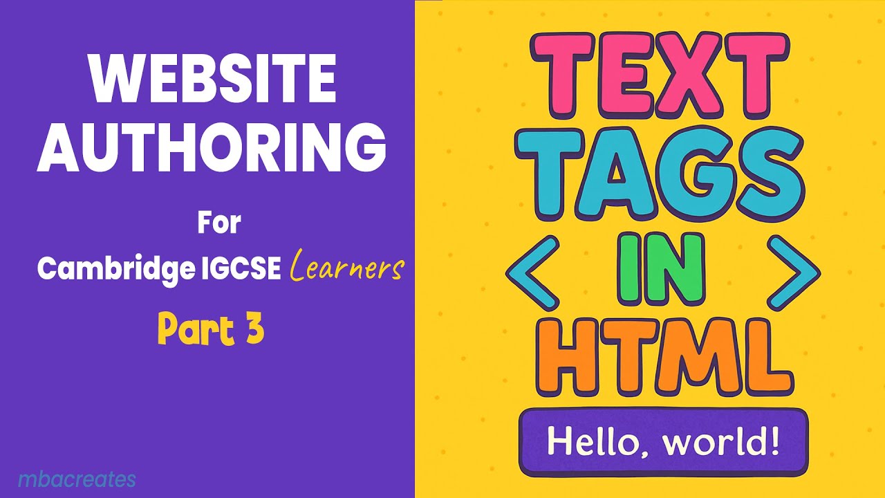 mcbright24's tweet card. HTML Text Tags Made Easy – Part 3 (Bold, Italic, Underline & More!)