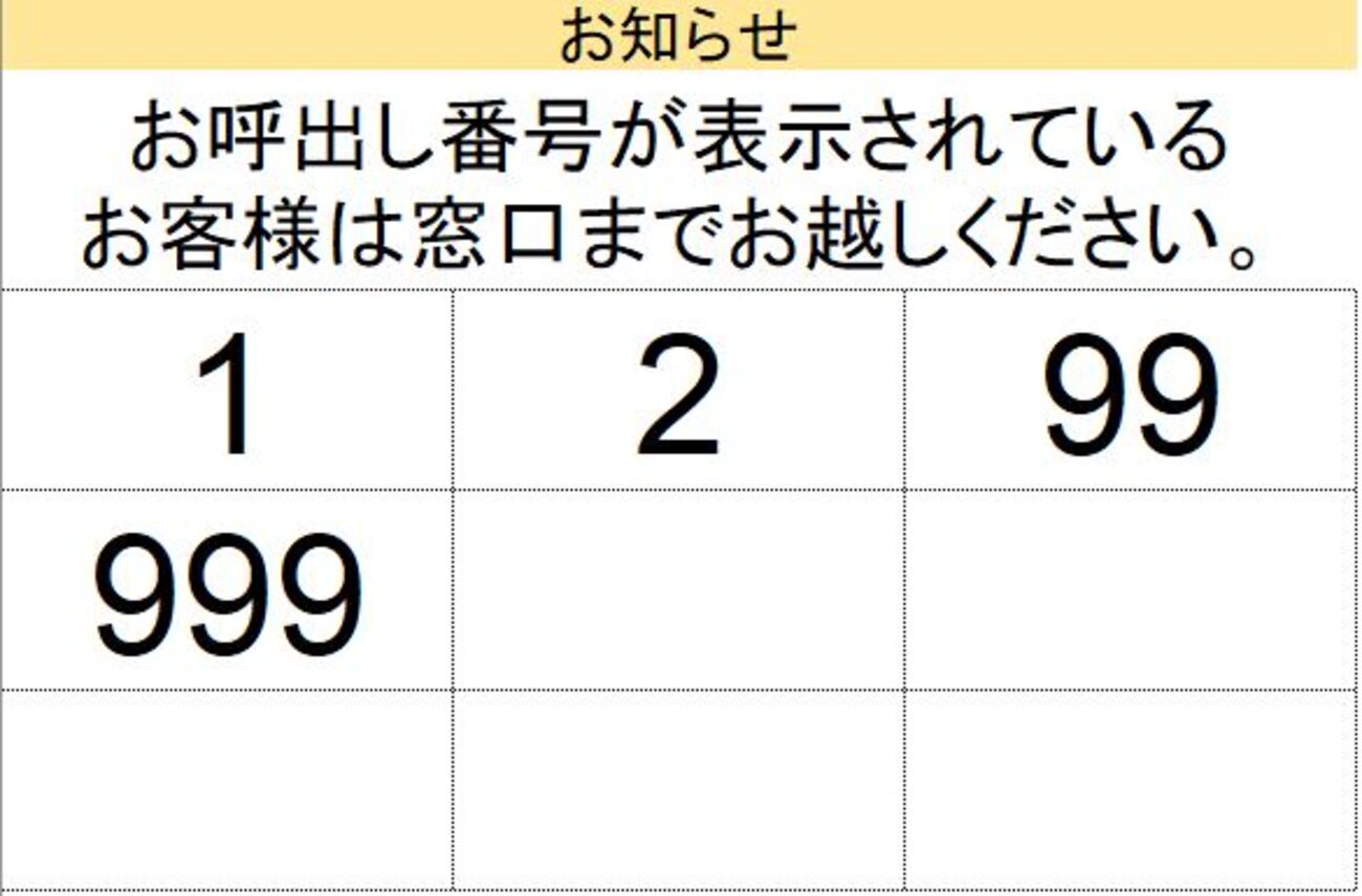 waenavi_jp's tweet card. 昔は、人を番号で呼ぶのは刑務所だけでしたが、最近は、個人情報保護の観点からお客様を氏名で呼ぶのではなく、番号で呼び出すのが当たり前になっているようです。特に、受付カードを発券して、大型モニタに呼出番号を表示し、音声案内で窓口に呼び出す仕組みのことを「呼出番号表示システム」といいます。官公庁、銀行、医療機関などで使われて…