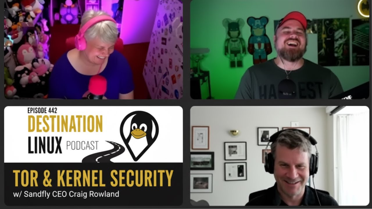 jill_linuxgirl's tweet card. Is Tor Safe? The Big Security Questions w/ Sandfly CEO Craig Rowland