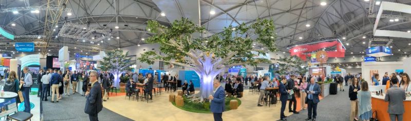 navindak's tweet card. World Mining Congress 2023 in full swing at the Brisbane Convention & Exhibition Centre! Come and check out the CSIRO booth with some cool robots from CSIRO's Data61 Robotics and Autonomous Systems...