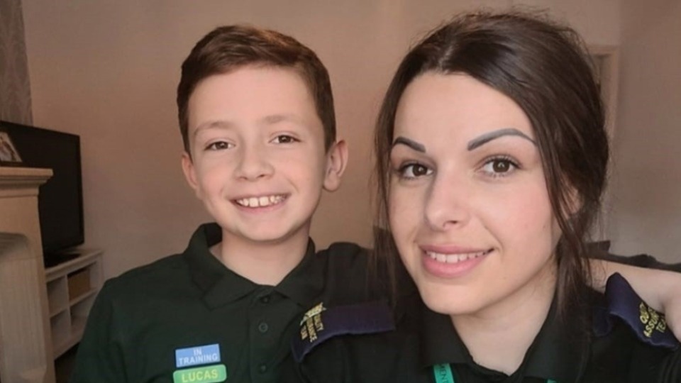 oldhamlearning's tweet card. Following a series of children as young as five saving the life of their loved ones, North West Ambulance Service is...