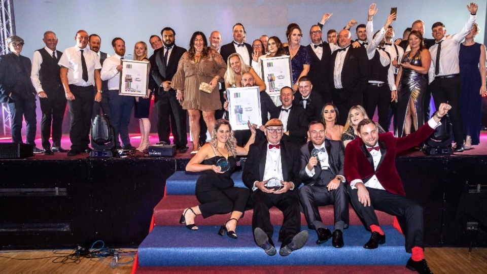 oldhamlearning's tweet card. The Oldham Business Awards presentation ceremony – the borough's celebration of all that is positive about the business...