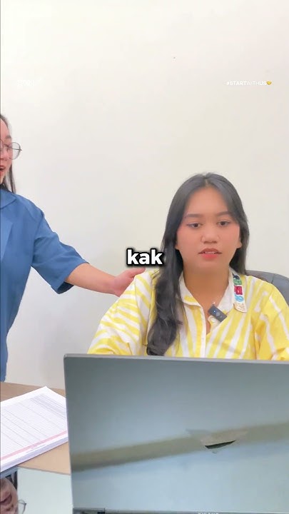 lifeatgaspi's tweet card. POV KARYAWAN GAK ENAKAN NOLAK KERJA #officelife #kantor