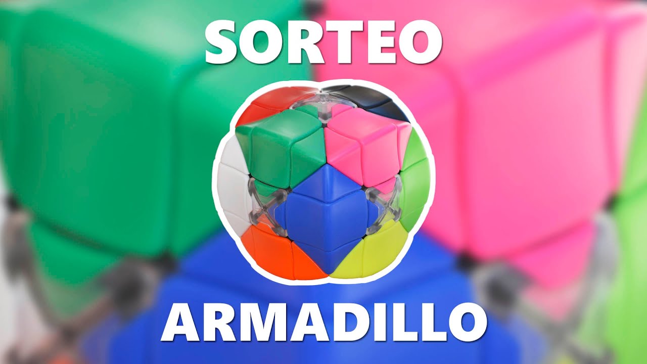CubyPuzzles's tweet card. SORTEO CUBO ARMADILLO!