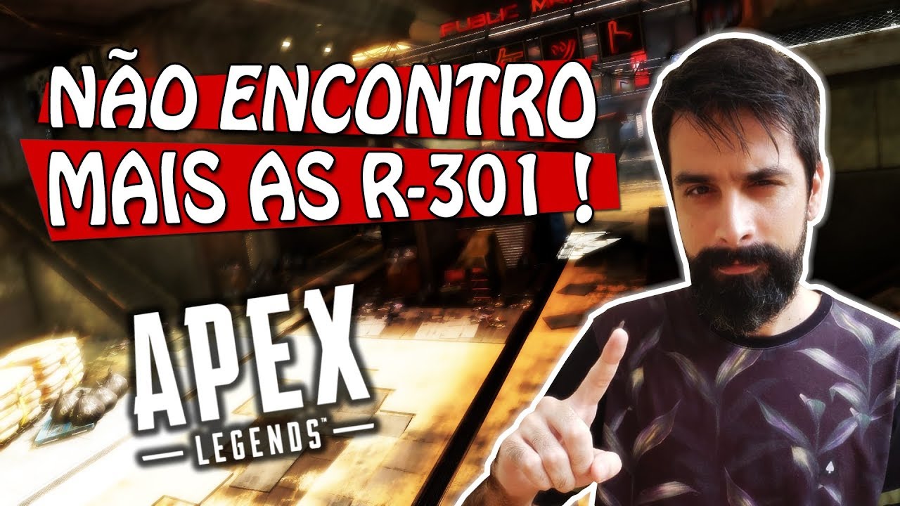JavaxTv's tweet card. NÃO ENCONTRO MAIS AS R-301 - APEX LEGENDS MOMENTS