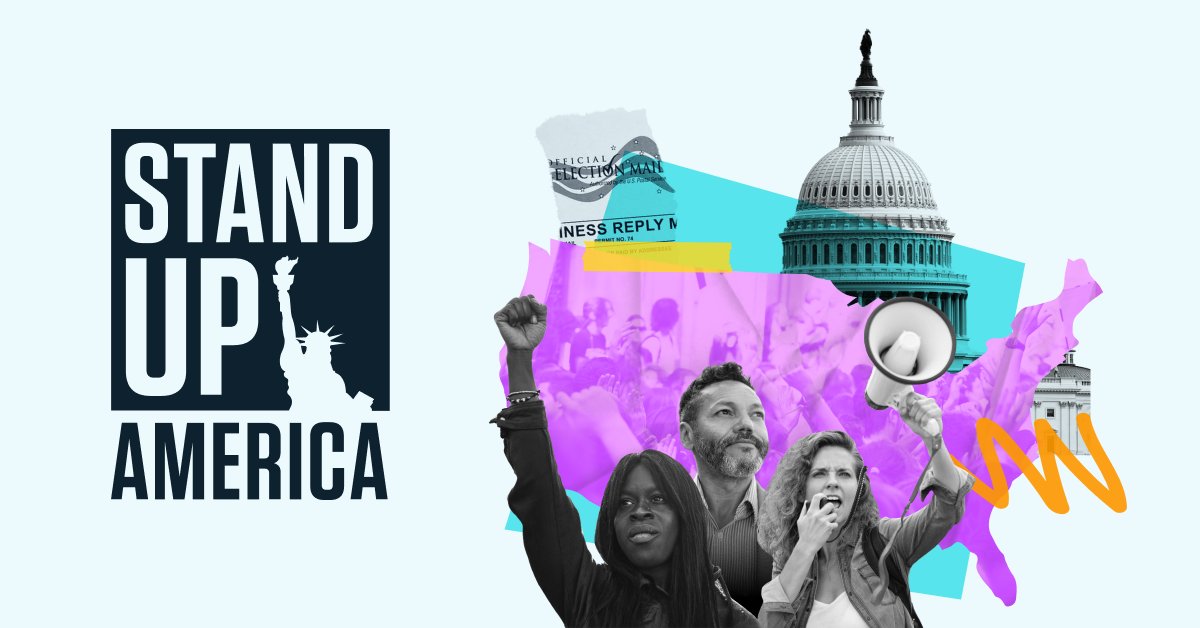 sufebradshaw's tweet card. With the For The People Act, we can stop suppression in its tracks, make partisan and racist gerrymandering illegal, register millions of eligible voters with automatic voter registration, and reduce...