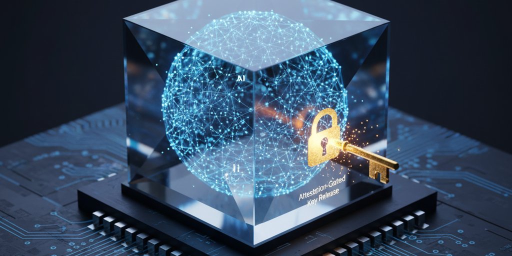 EzellTheo's tweet card. Secure agentic AI with a hardware root of trust. Learn how confidential computing & attestation create a verifiable foundation for AI governance with IBM Z & watsonx.