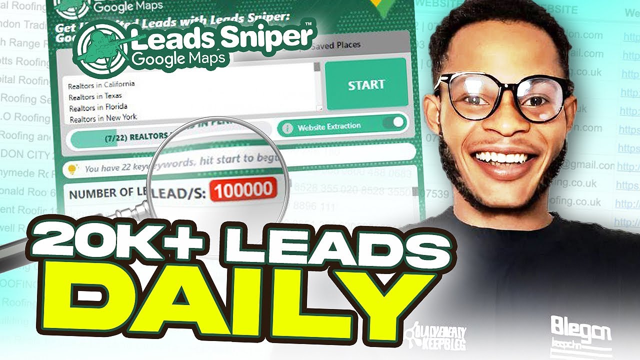 hbonnymz's tweet card. This Google Maps Scraper Gets 30K+ Leads Daily 🤯