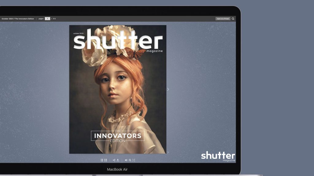 TutorialVideos2's tweet card. We are excited to announce a brand new look for the digital edition of Shutter Magazine, starting with the October Innovators edition.
